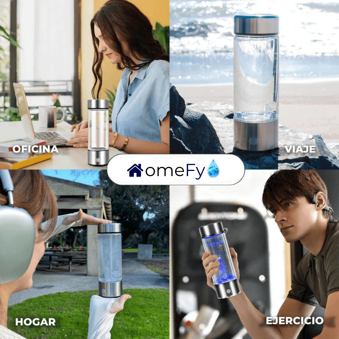 HomeFy™ - Botella de Agua de Hidrógeno